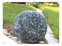 DECORATIVE SPHERE, CORAL BLACK, SIZE A, 16"D