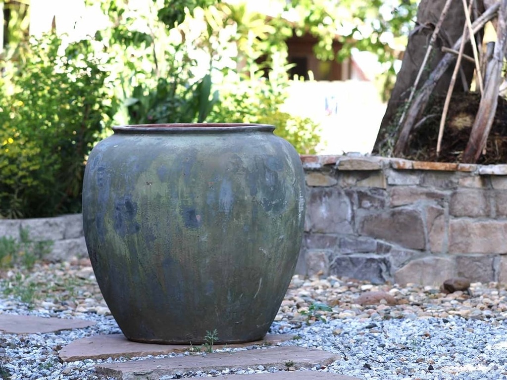 JAR D PORTO, VERDIGRIS, 22.0" X 24.0"