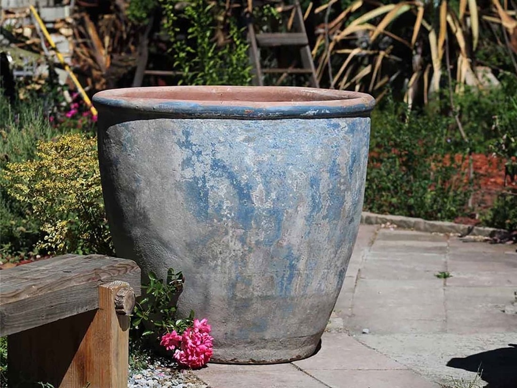 MANAROLA PLANTER, AEGEAN SEA, SET OF 3, ABC, 30.0"X29.5", 21.5"X25.0", 17.0"X20.0"