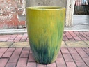 MIAMI PLANTER, PAPAYA, SET OF 3- 18.0"X25.5", 14.5"X21.0", 12.0"X18.0"