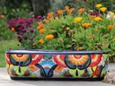GLAZED OVAL & RECTANGULAR  PLANTER