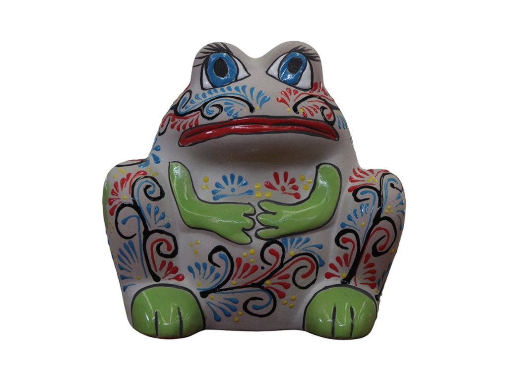 TIERRA LUZ CRATE ANIMAL  BOWL PLANTER