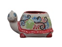 TIERRA LUZ CRATE ANIMAL  BOWL PLANTER