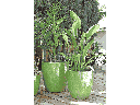 MILANO CONE PLANTER, MINT, SET OF 3-18"X19.5", 14.5"X15.5", 12"X12"