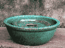 FOUNTAIN BASE WITH COVER, GREEN STREAM 24.5"x8.5"