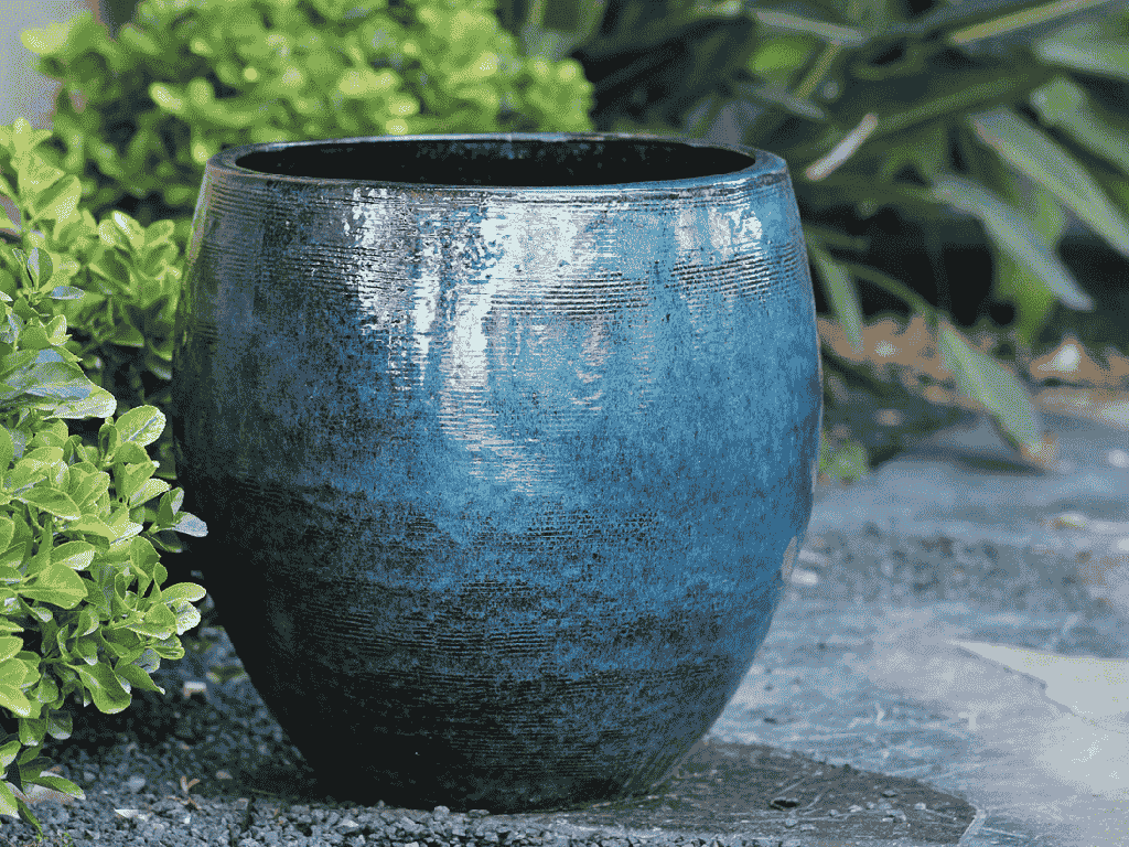CAPE COD VILLA PLANTER, CARIBBEAN SEA, SET OF 3 - 19.5"X19.5", 15.5"X15.5", 12.0"X12.0"