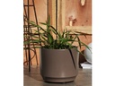 LARGE COMET PLANTER , PASTEL TAUPE, SET OF 3- 12"X10" 10"X8.5" 8"X8"