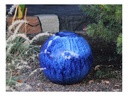 DECORATIVE SPHERE, BLOSSOM BLUE, 12"