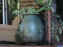 TURKISH JAR, VERDIGRIS, 26.0"X33.0"