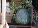 TURKISH JAR, VERDIGRIS, 26.0"X33.0"
