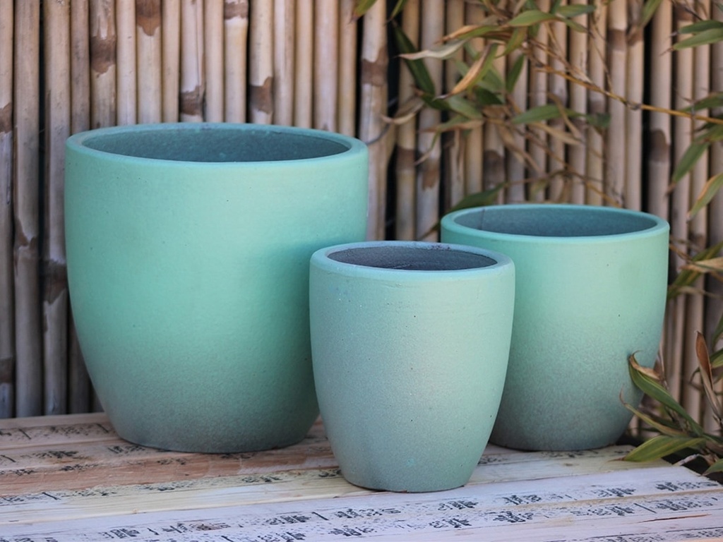 [PY-T5177MTG-S3] ANTHURIUM, MINT GREEN , SET OF 3 - 8.5"X8.5",6.5"X6.5",5.5X5.5