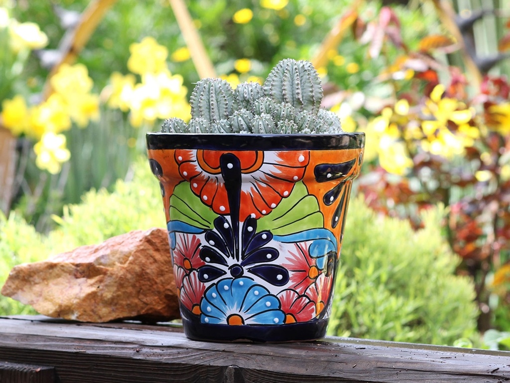 [TL-J2316-C4] GARDEN VASE #20, 7.5" x 8", SOLD IN CASE OF 4