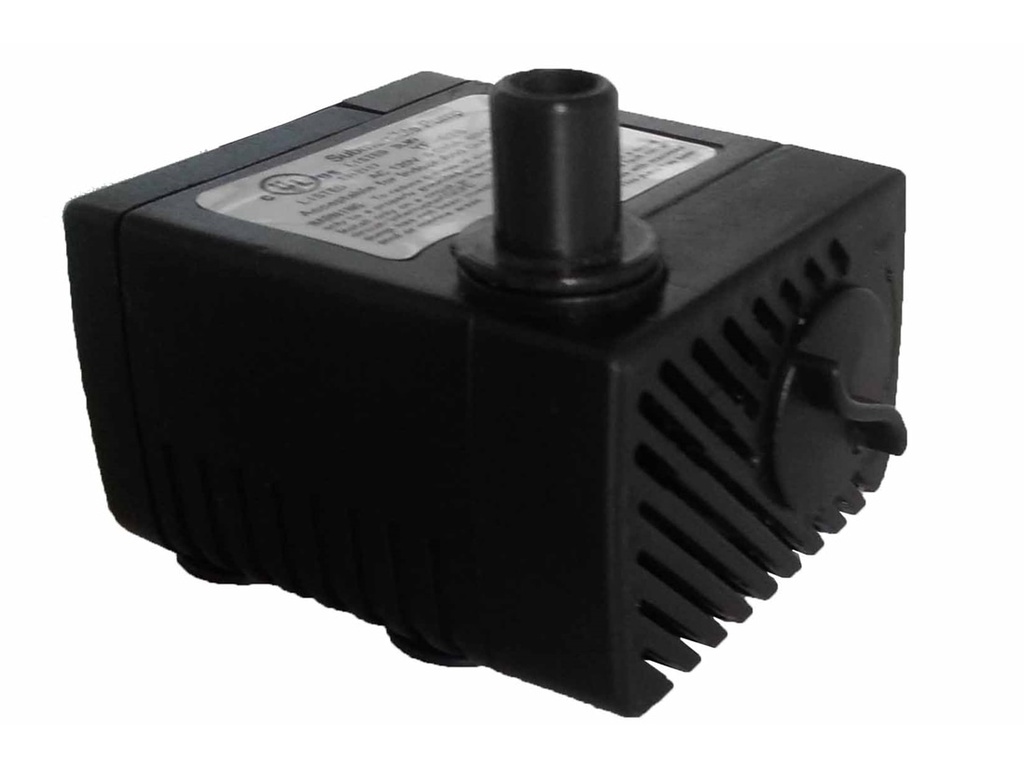 [AA-YF628] SM. BAMBOO FLUTE PUMP, 5W, 26"H MAX (3 WIRE), 80 GALLONS/HOUR, INDOOR