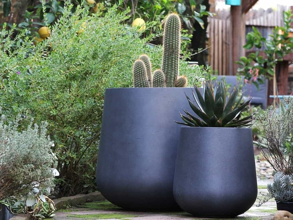 TRUNK MID PLANER, ECOSTONE GREY, SET OF 2- 26"X26.5", 17.5"X18"