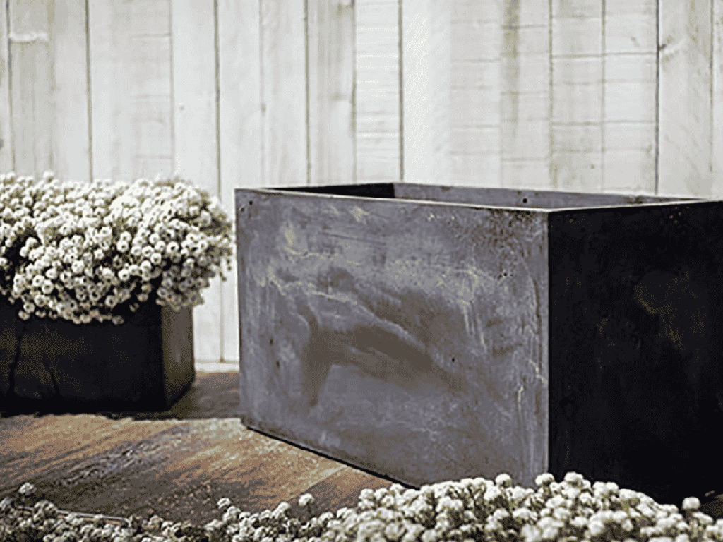 [FS-0145DGY-S2] LONG RECTANGULAR, DARK GREY, SET OF 2 - 39.5" X 11.0" X 12.0", 29.5" X 8.5" X 9.5"