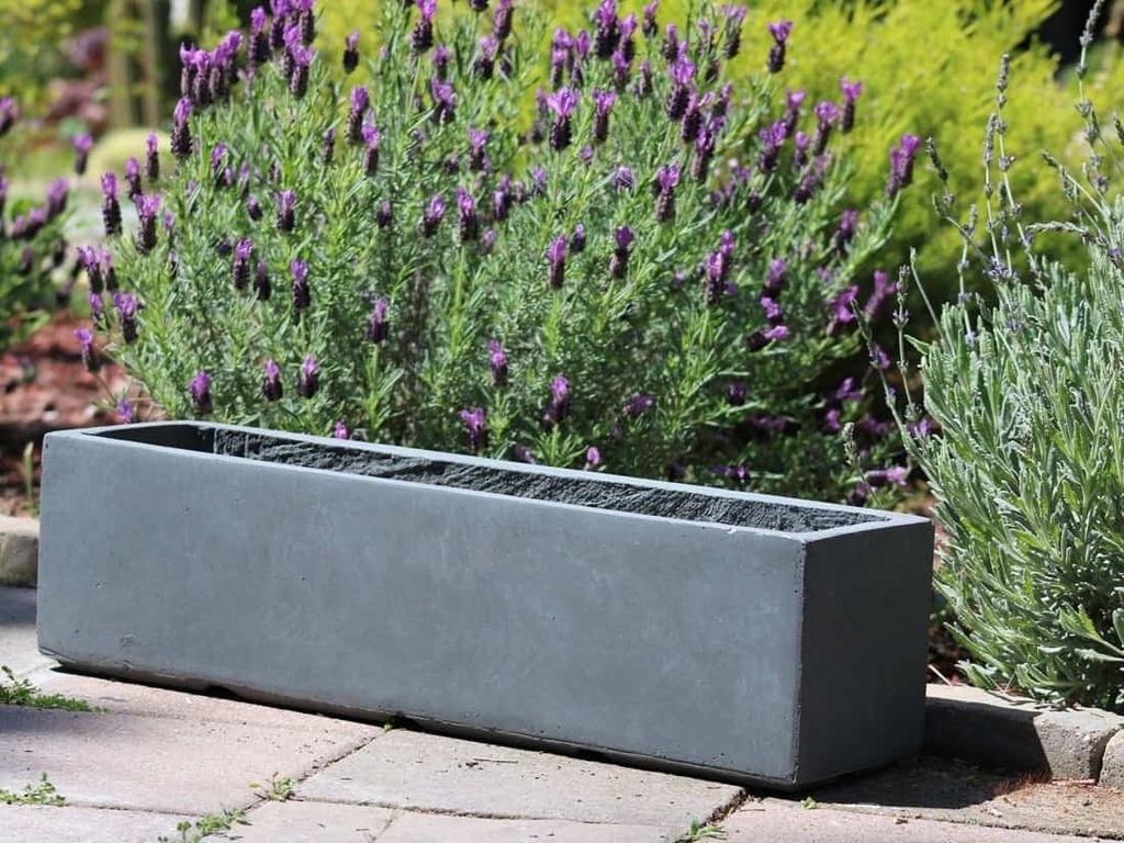 [FS-0150DGY-B-C6] RED HOOD TABLE BOX, DARK GREY, 27.5"X6.0"X4.0", SOLD IN CASE OF 6