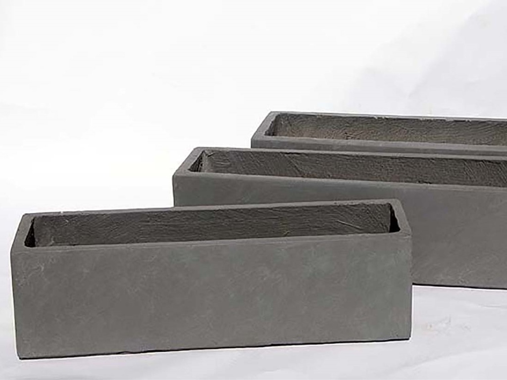 [FS-0151CLG-A-C4] HAMPTON PATIO BOX, CONCRETE LIGHT GRAY, 31.5"X7.0"X7.0", SOLD IN CASE OF 4