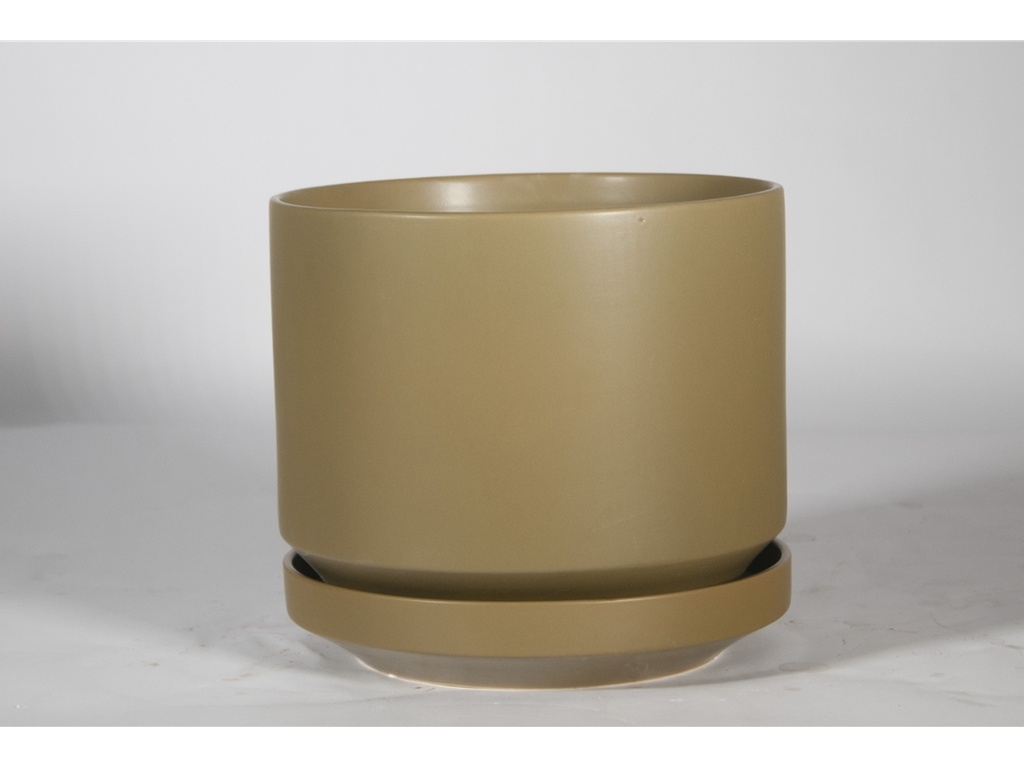 [IP-MD2059MBG] MELROSE M-MODERN PLANTER, MODE BEIGE, 12.0"x12.0"