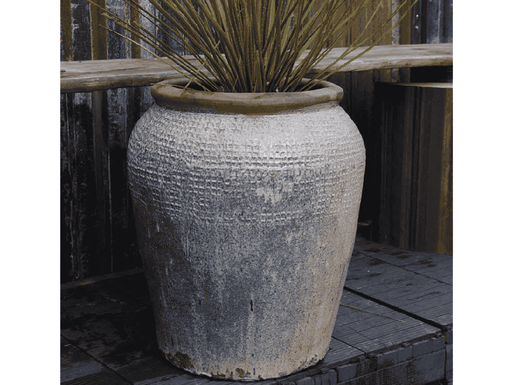 [PS-325RAM-A] BARBUDA JAR, RUSTIC AMBER, SIZE A - 23.5" X 28.0"