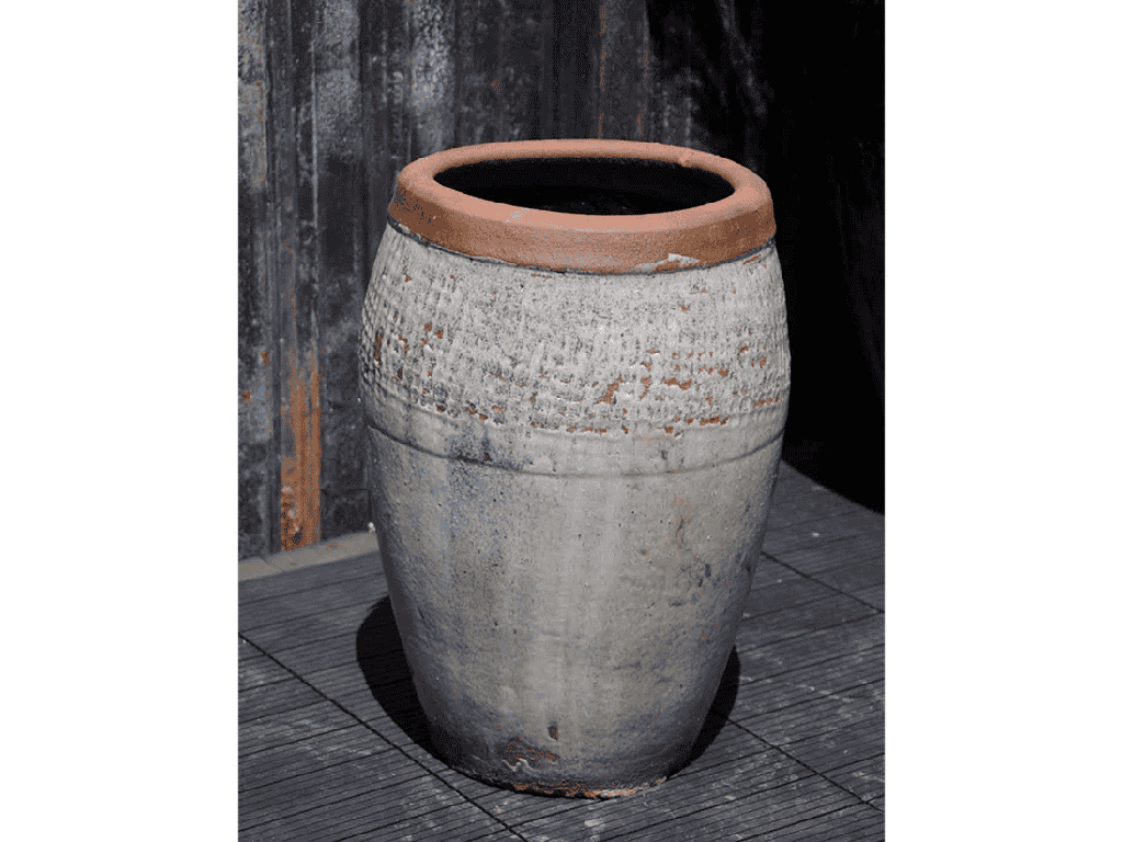 [PS-330RAM-C] SMALL OCIO URN PLANTER, RUSTIC AMBER, SIZE C, 16.0" X 24.0"