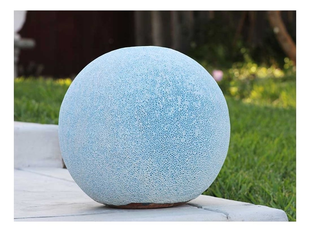 [PV-A500CAQ-A] DECORATIVE SPHERE, CORAL AQUA, SIZE A, 16"D