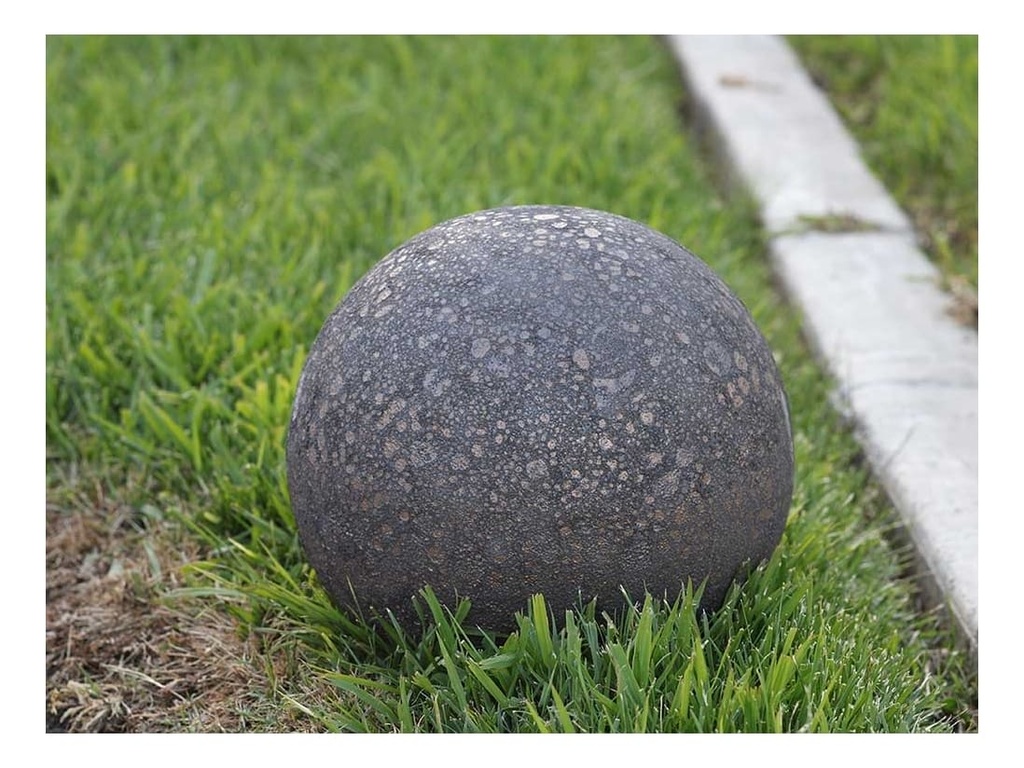 [PV-A500CBR-B] DECORATIVE SPHERE, CORAL BRONZE, SIZE B, 12"D