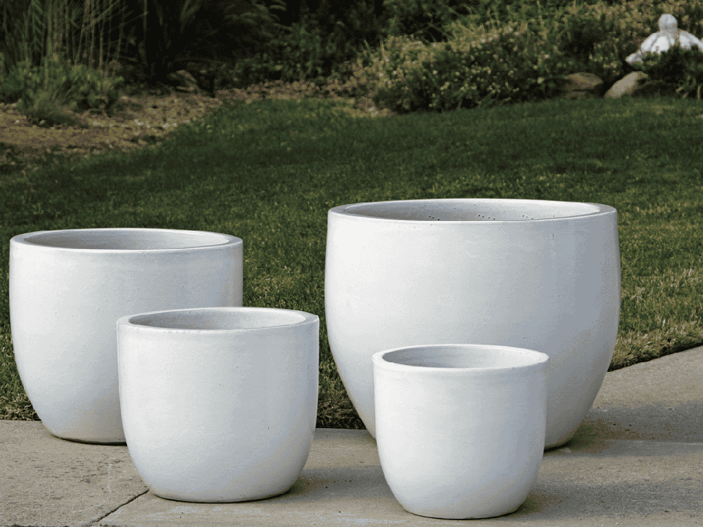 [PV-LB5151WWH-S4] BIG SONOMA PLANTER, WHITE WHITE, SET OF 4-27.0" X 22.0", 22.0"X19.0", 17.5"X15.0", 14.0X12.5", ABCD