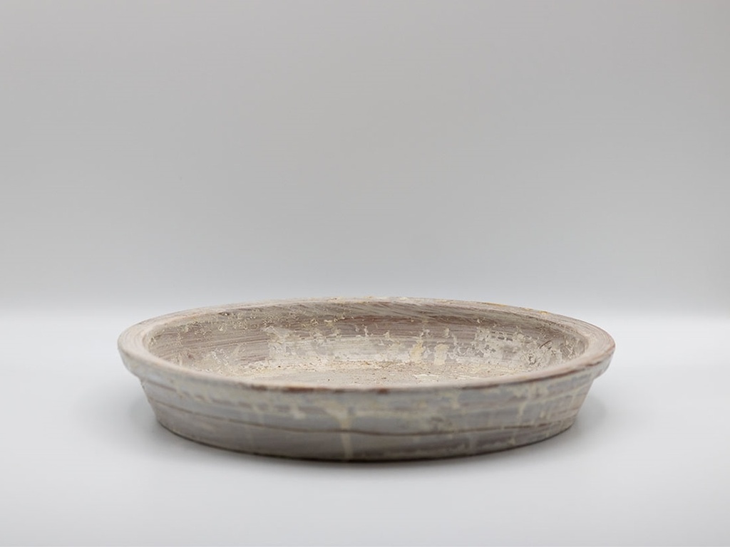 [PV-SCR02AGW] CHELSEA ROUND SAUCER, AEGEAN WHITE, OD 19", ID 16"