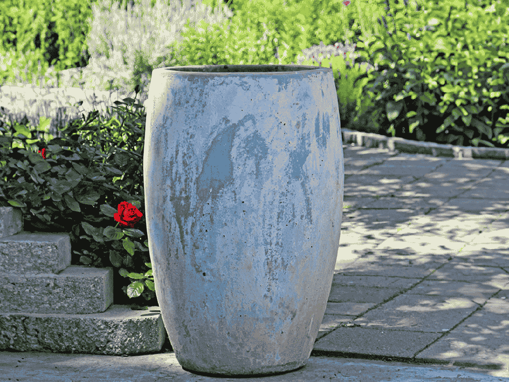 [PV-TS2100ATS-B] OLIVE NO RIM JAR, ATLANTIS SKY, SIZE B - 19.0" X 28.5", TOP OD: 15.5", ID:13.0"