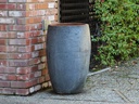 OLIVE NO RIM JAR, GRAPHITE, SIZE A, - 21.0" X 32.0", TOP OD: 18.5", ID: 15.5"