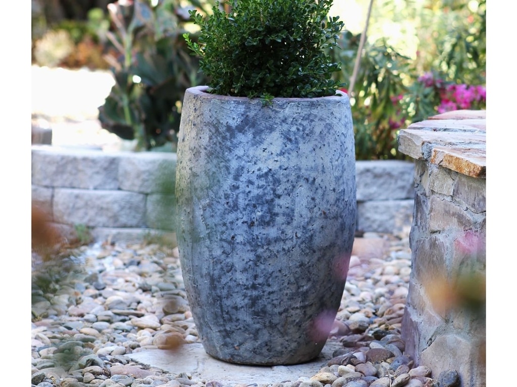 OLIVE NO RIM JAR, SHORT, GRAPHITE, SIZE C, D18.5" H24.0"