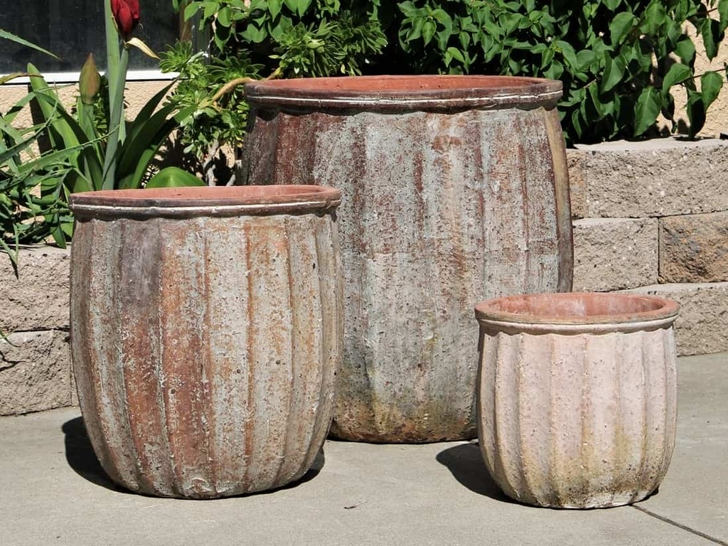 [PV-TS2244HWH-S3] ACAMA TRIO, HEIRLOOM WHITE, SIZES ABC, SET OF 3- 26.0"X26.0", 18.0"X19.0", 13.0"X12.5"