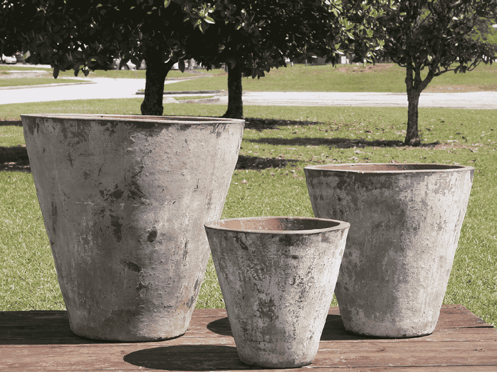 [PV-TS2279ATS-S3] VASE DE VENICE, ATLANTIS SKY, SET OF 3-  31.0”x30.0”, 24.5”x23.0”, 18.5”x18.0”