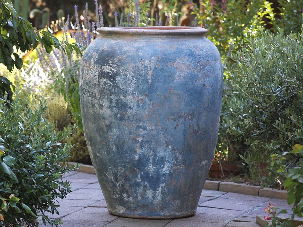 [PV-TSC2132ATS] TANZANIA JAR, ATLANTIS SKY, 33.5"X44.0" (TOP 23")