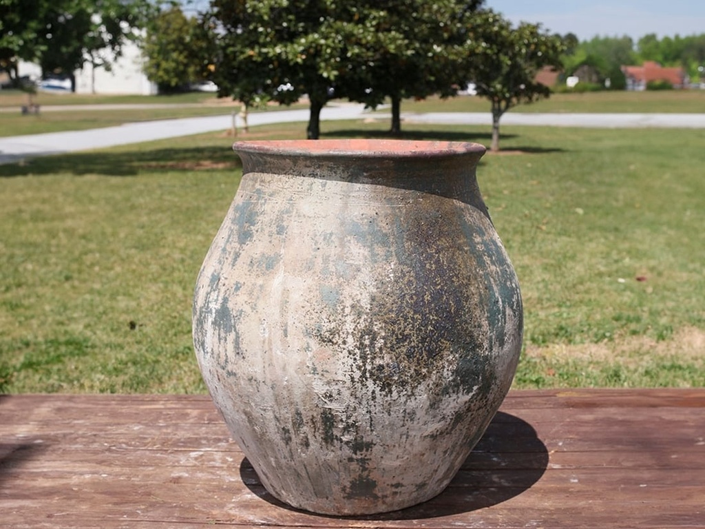 [PV-TSC2188ATS] PLANTER DE HACIENDA, ATLANTIS SKY, 34.5"X39.0"