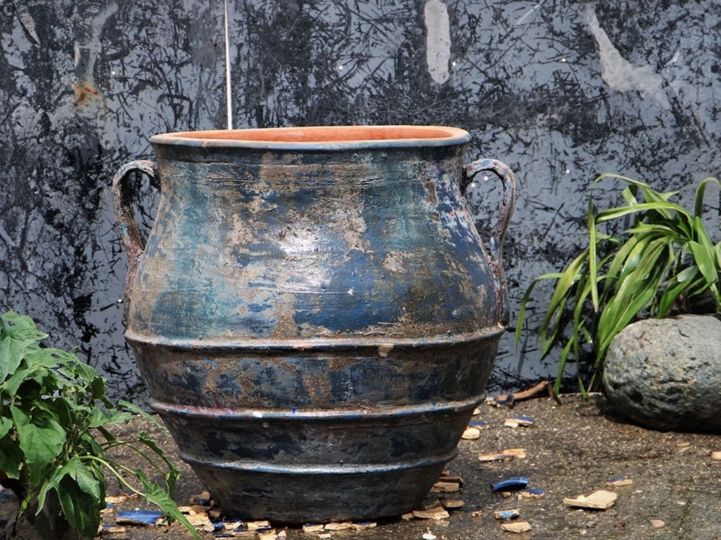 [PV-TSC3101AGS] JAR DE MILOS, AEGEAN SEA, 34.0"X37.0"