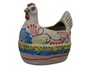 TALAVERA TIERRA LUZ, GALLINA GRANDE, 11"X7.5"X10.5"