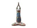 TALAVERA TIERRA LUZ RANA YOGA, 9.5"X16"