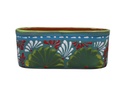 TALAVEREA TIERRA LUZ MEDIUM CRADLE PLANTER, 11.5" x 5.5" x 5"