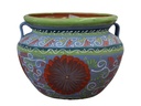 TALAVERA TIERRA LUZ LARGE MICHOACANA, 17.5" x 14"