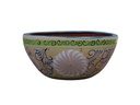 TALAVERA TIERRA LUZ LARGE MICHOACANA BOWL, 8.5" x 18.5"