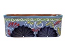 TALAVEREA TIERRA LUZ LARGE CRADLE PLANTER, 13.5" x 6.5" x 5", SOLD IN CASE OF 4