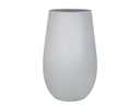 TALL TRUNK PLANTER  LIGHT GREY POLY POLY FIBER                                         20.5"x33.5"