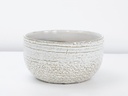 PEBBLE BEACH BOWLS, WHITE DAISY, 7.5"X3.5", CASE OF 6