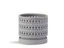 MOON GATE ORCHI ORCHID PLANTER, SAND DIM GREY, 6.0"X5.5", CASE OF 6