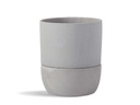 URBAN DWELLER SELF-WATERING POT, SAND DIM GREY, 5.0"X5.5", CASE OF 8