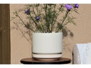 MELROSE M-MODERN PLANTER, WHISPER WHITE, 12.0"x12.0"