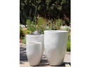 MIAMI PLANTER, WHITE, SET OF 3- 18.0"X25.5", 14.5"X21.0", 12.0"X18.0"