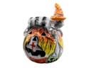 Talavera Cat on Pumpkin 13"