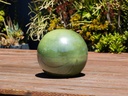 DECORATIVE SPHERE, MOSSY GREEN, SIZE B, 12.0"